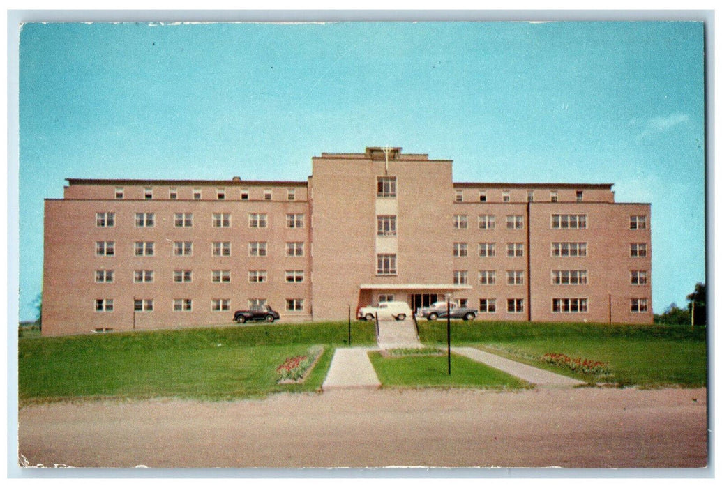 c1950's St. Joseph's Hospital Park Road North Brantford Ontario Canada Postcard