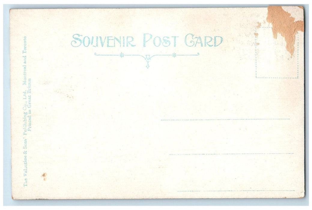 c1905 New Lookout on Mount Royal Montreal Quebec Canada Unposted Postcard