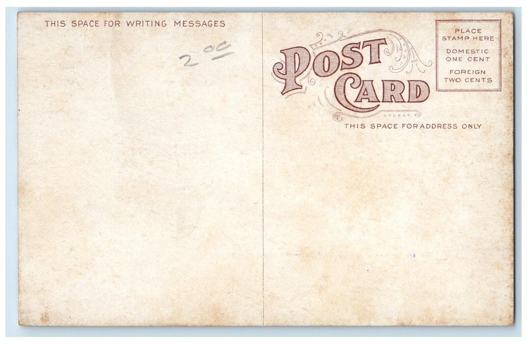 c1910 Aerial View Omaha Nebraska Looking East NY Life Building Vintage Postcard