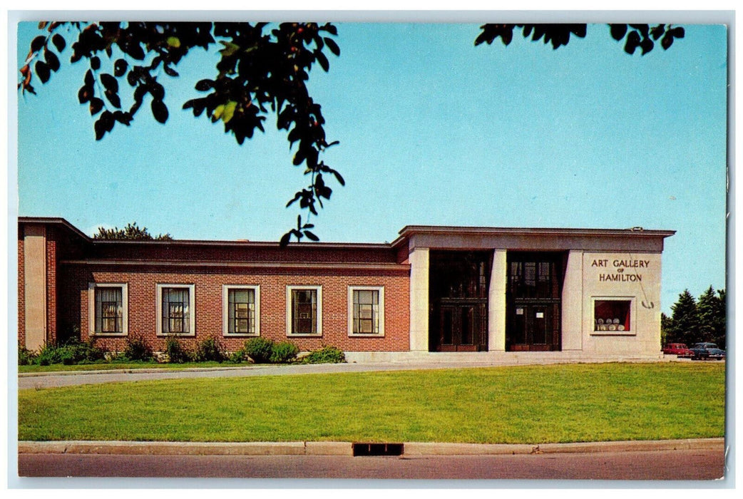 c1960's The Art Gallery of Hamilton Ontario Canada Vintage Unposted Postcard