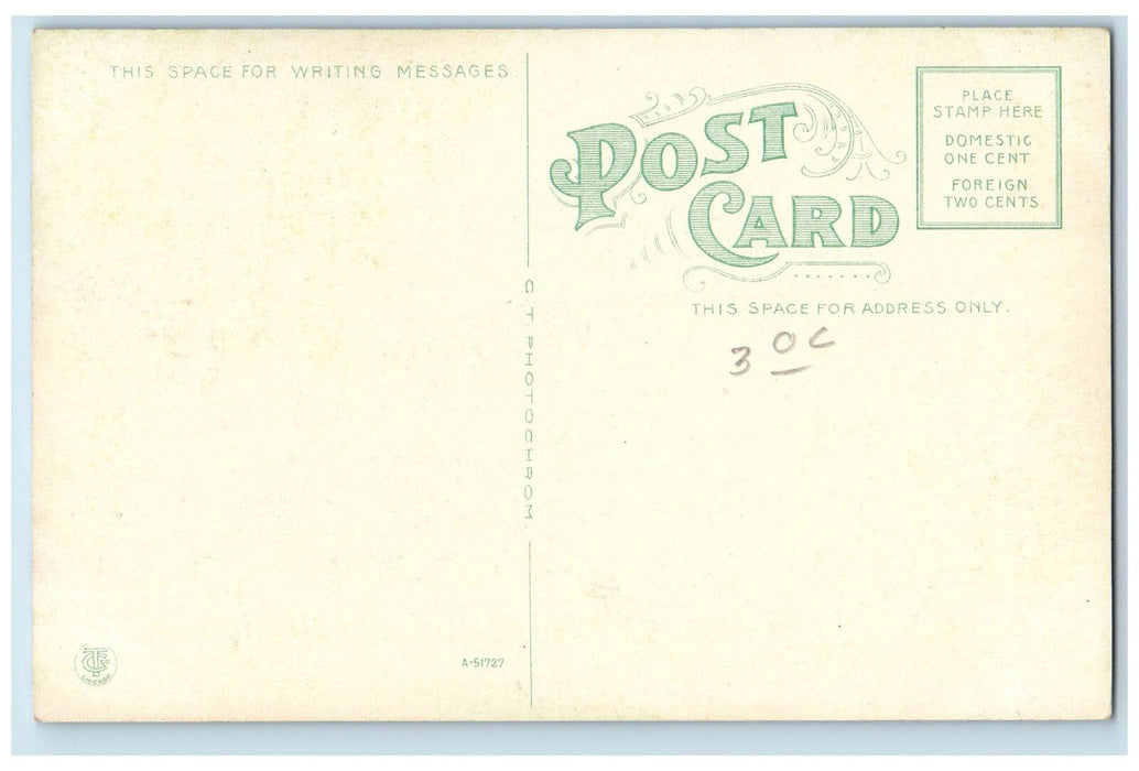 c1910s College Hall Dartmouth College Exterior Hanover NH Unposted Postcard
