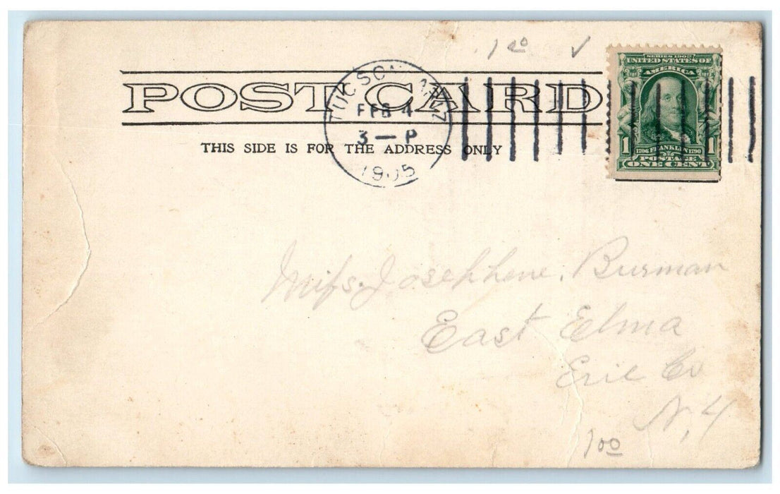 1905 Rocky Mountain Canary Fine Singer Cage Tucson Arizona AZ Antique Postcard