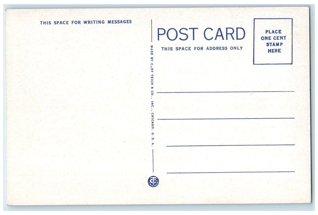 c1920 Christy Mathewson Memorial Gateway Bucknell University Lewisburg Postcard