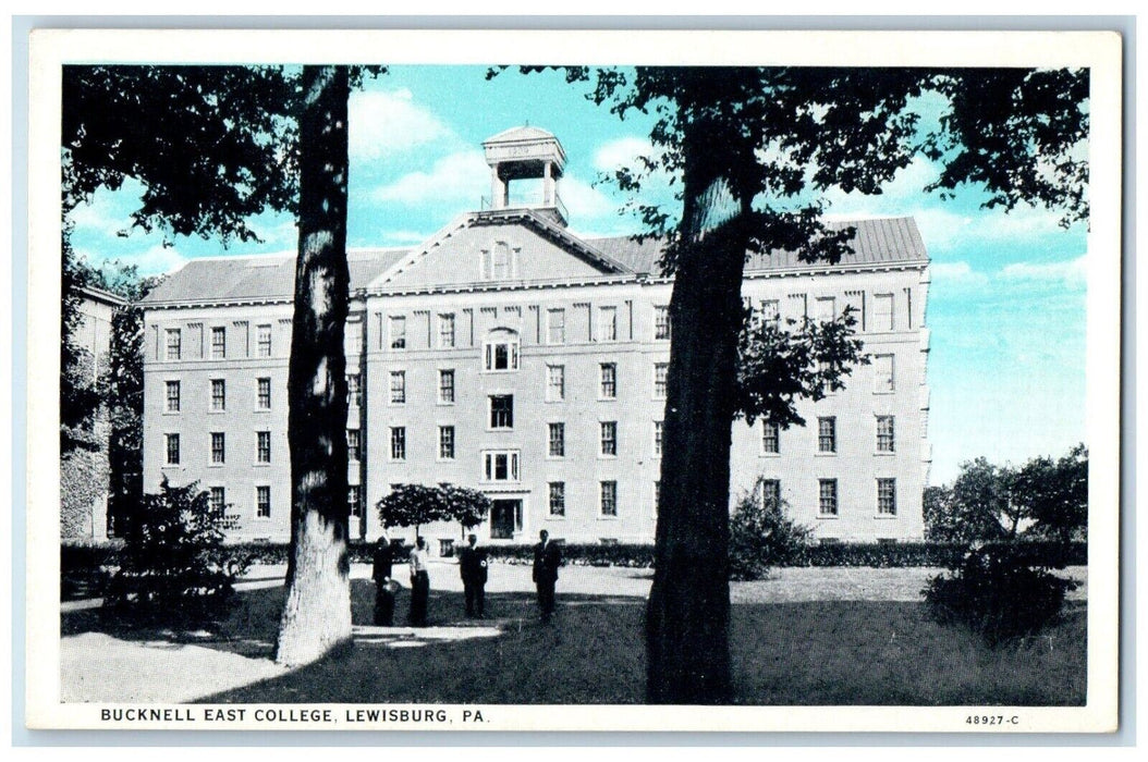 c1920 Bucknell East College Exterior Building Lewisburg Pennsylvania PA Postcard