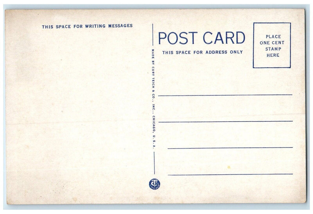 c1920 Main College Bucknell University Exterior Lewisburg Pennsylvania Postcard