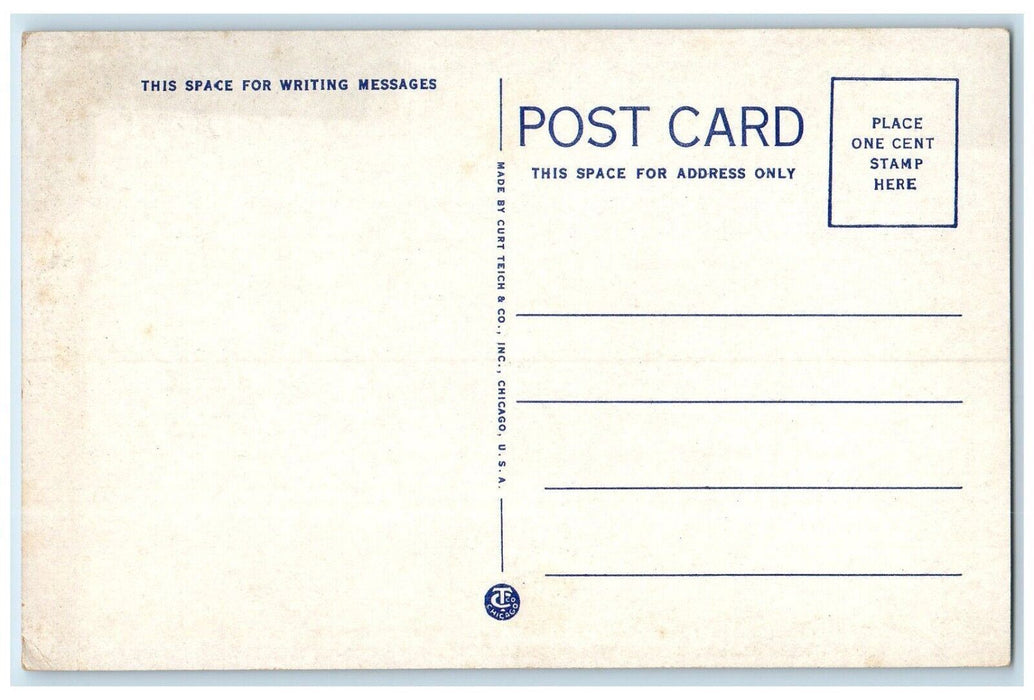 c1920 Kappa Sigma Fraternity Bucknell University Lewisburg Pennsylvania Postcard