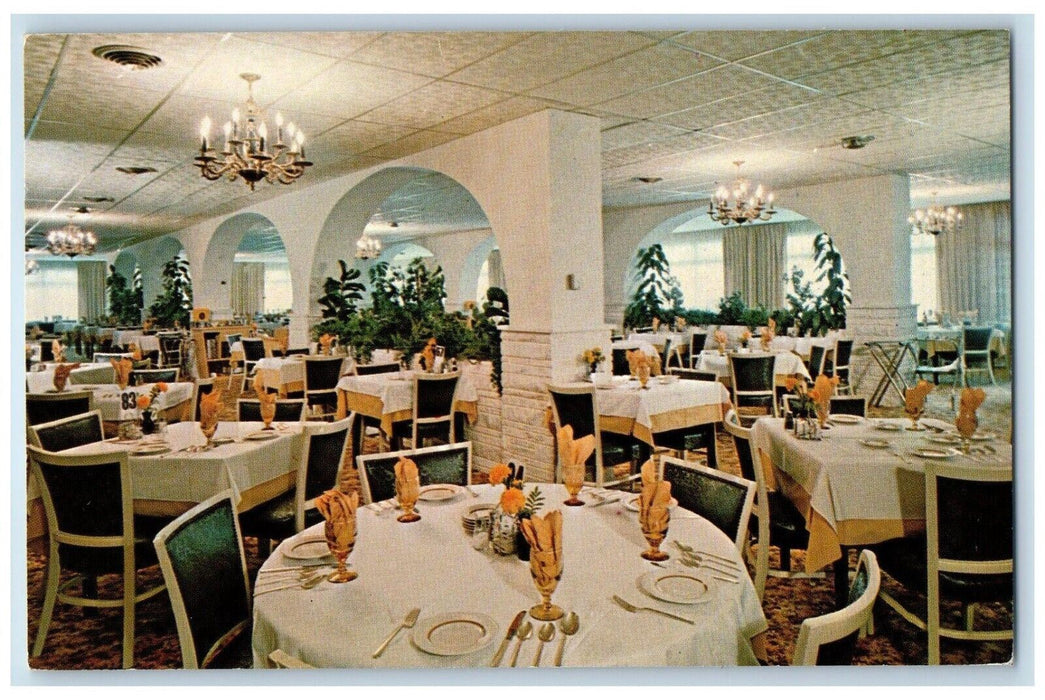 1973 Dining Room Thompson House Interior Restaurant Windham New York NY Postcard