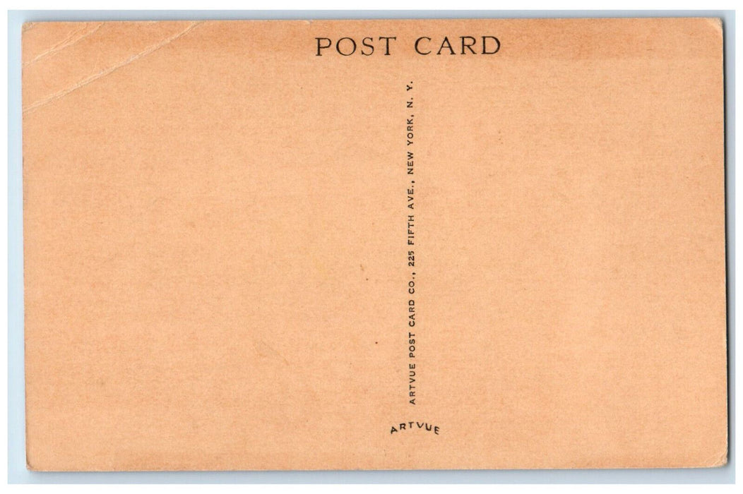 c1940's Dining Room Portrait Furniture Salem Massachusetts MA Postcard