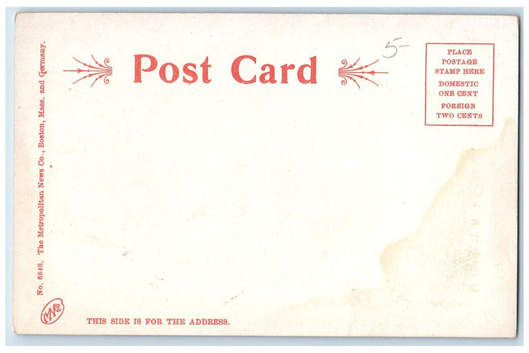 c1905 Witch House Essex Street Salem Massachusetts MA Unposted Antique Postcard