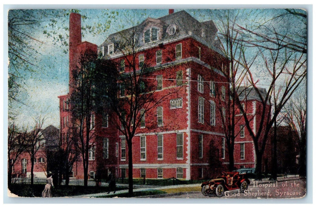 1912 Hospital of the Good Shepherd Syracuse NY American Publicity Co Postcard