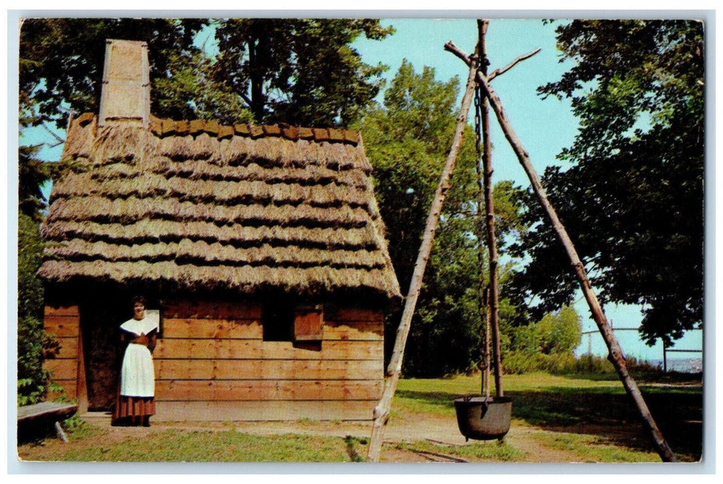 c1960's Lady Arbella House Pioneer Village Salem Massachusetts MA Postcard