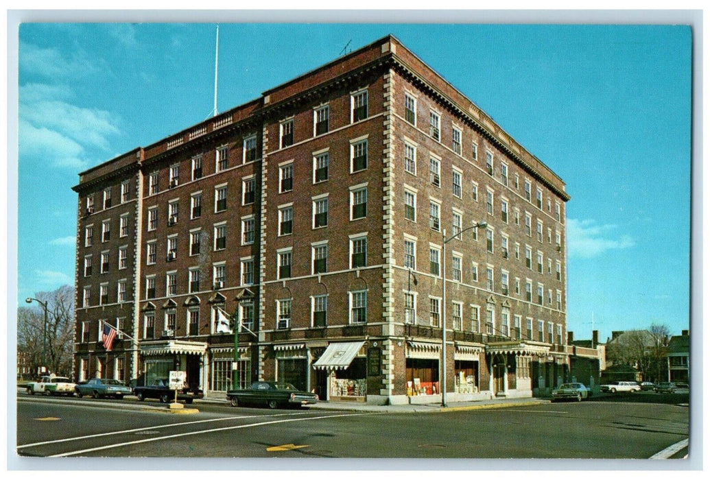 c1950's Hawthorne Motor Hotel in Historic Salem Massachusetts MA Postcard