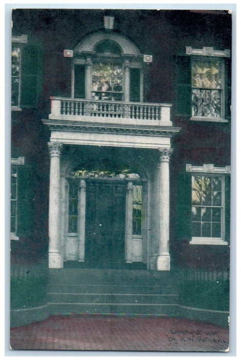 c1910 Shreve House Chestnut Street Salem Massachusetts MA Antique Postcard