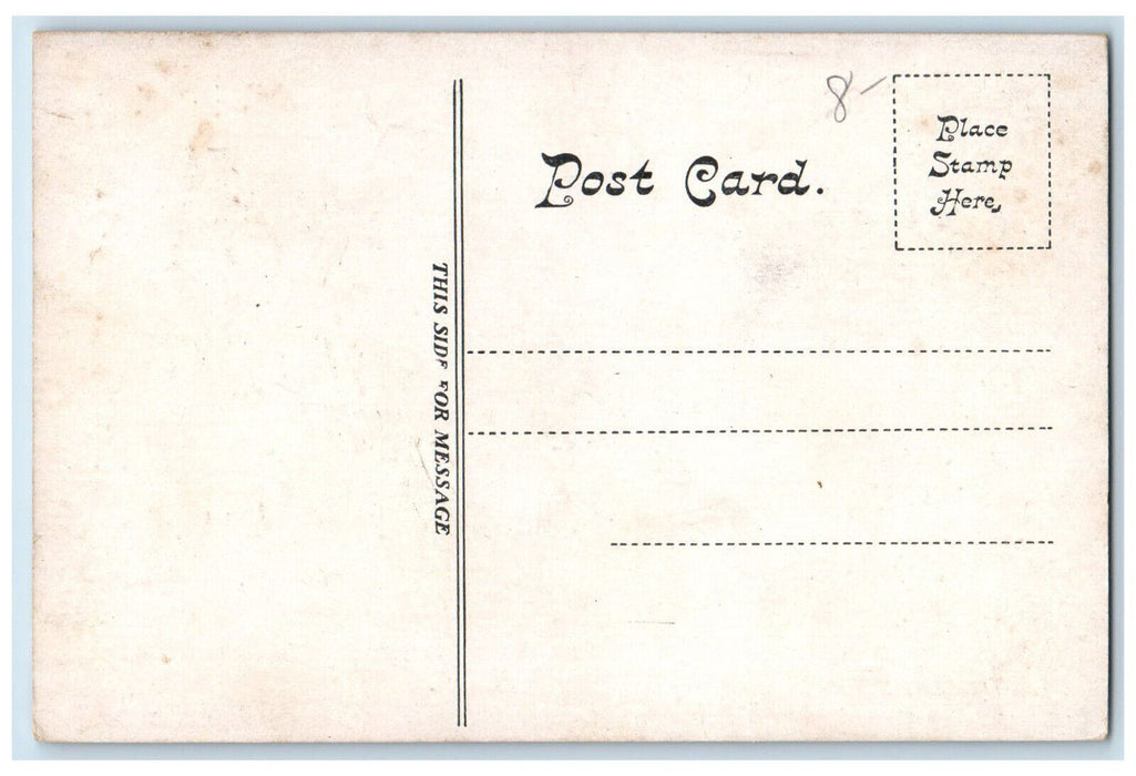 c1910 Salem Hospital Side View Salem Massachusetts MA Antique Unposted Postcard