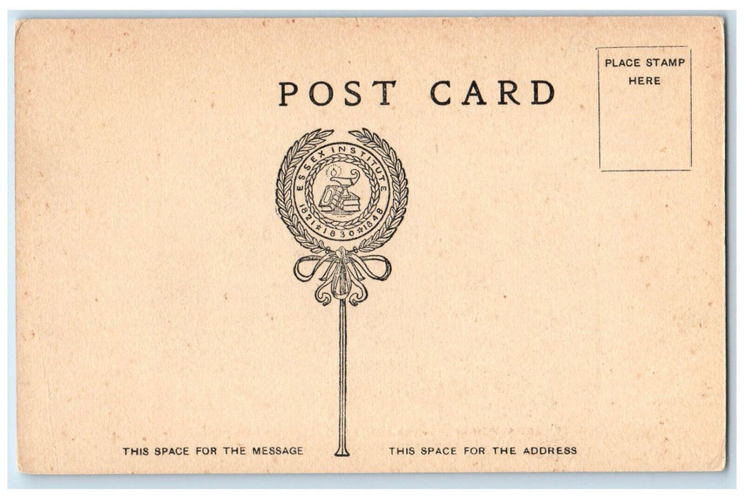 c1910 Jerathmael Peirce House Salem Massachusetts MA McIntire Design Postcard