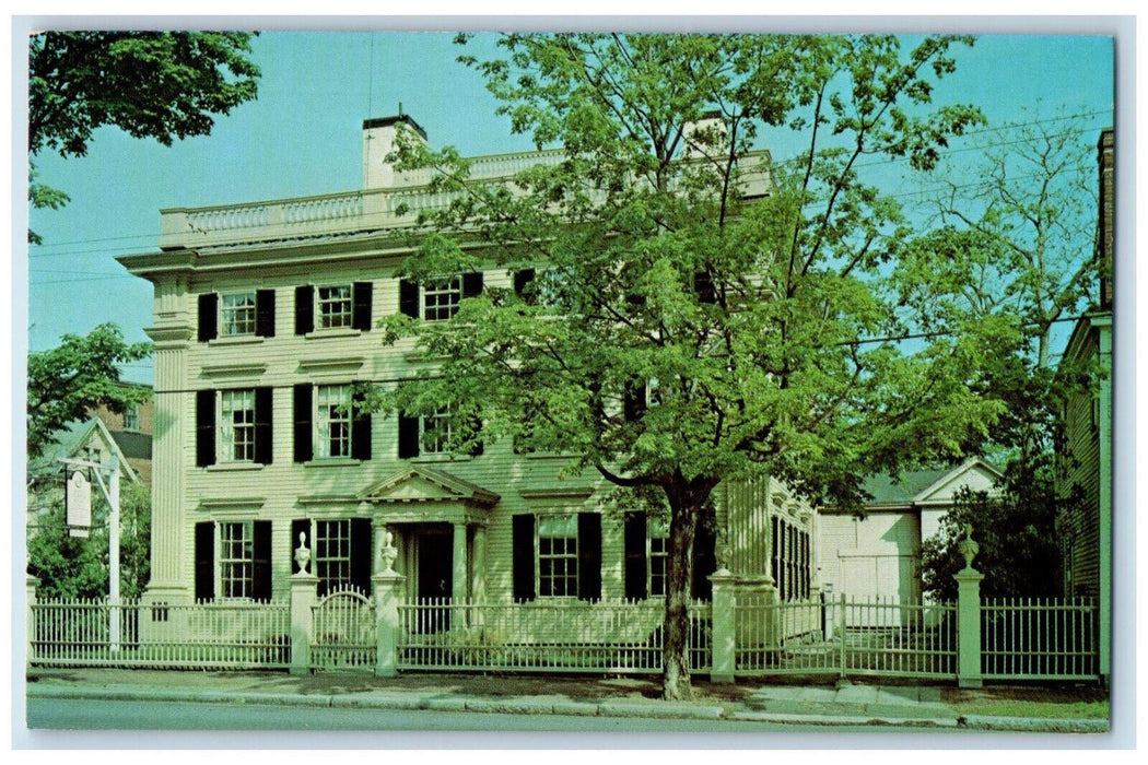 c1960's Peirce-Nichols House Salem Massachusetts MA Vintage Unposted Postcard