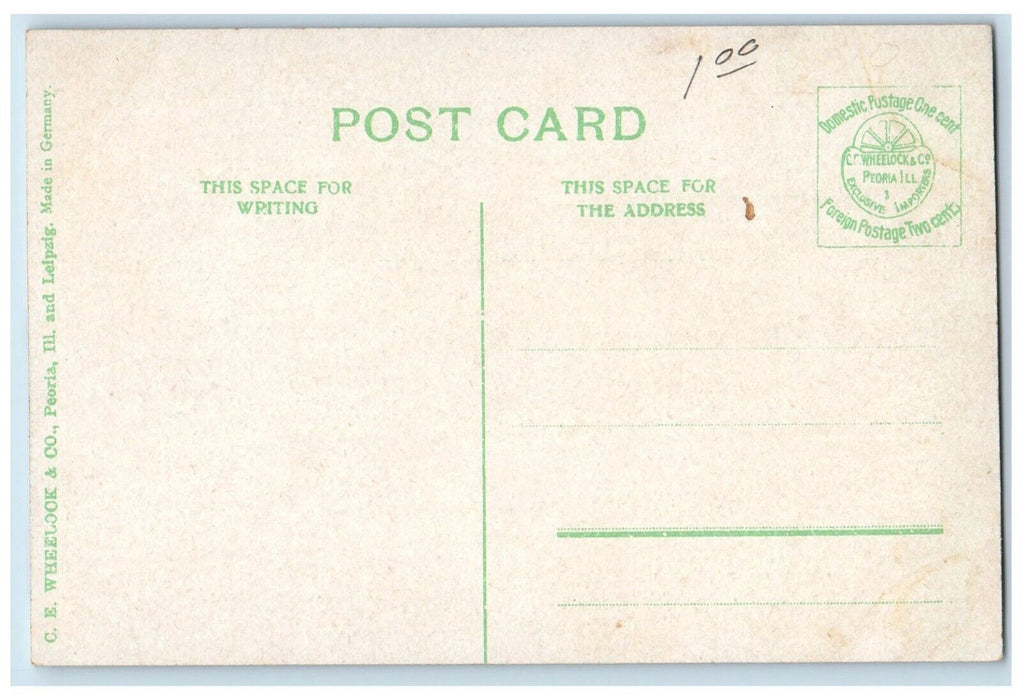 c1910 Union Pacific RR Railroad Railway Bridge Omaha Nebraska Vintage Postcard