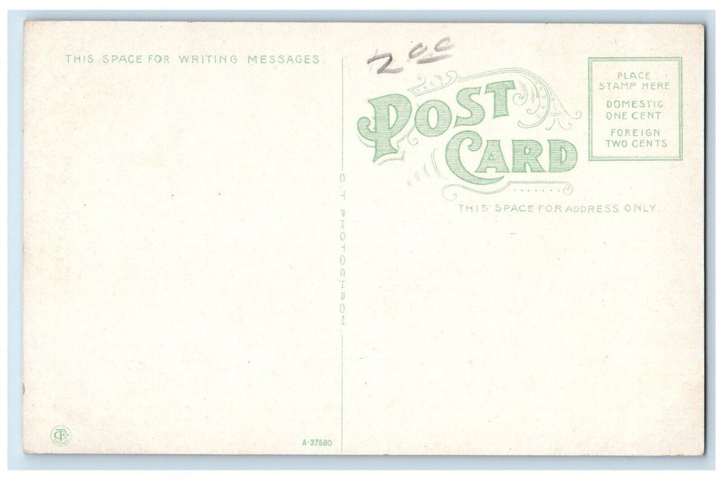 c1910 St Joseph Altar Interior Chapel St Joseph Hospital Omaha Nebraska Postcard