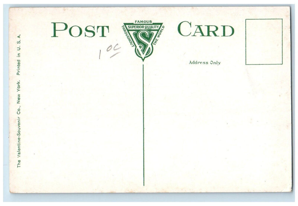 c1910 Nebraska Wesleyan University Building University Place Nebraska Postcard