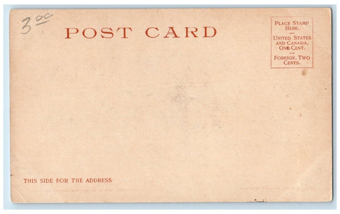 c1905 Moki Basket Weaver Detroit Publishing Vintage Antique Unposted Postcard