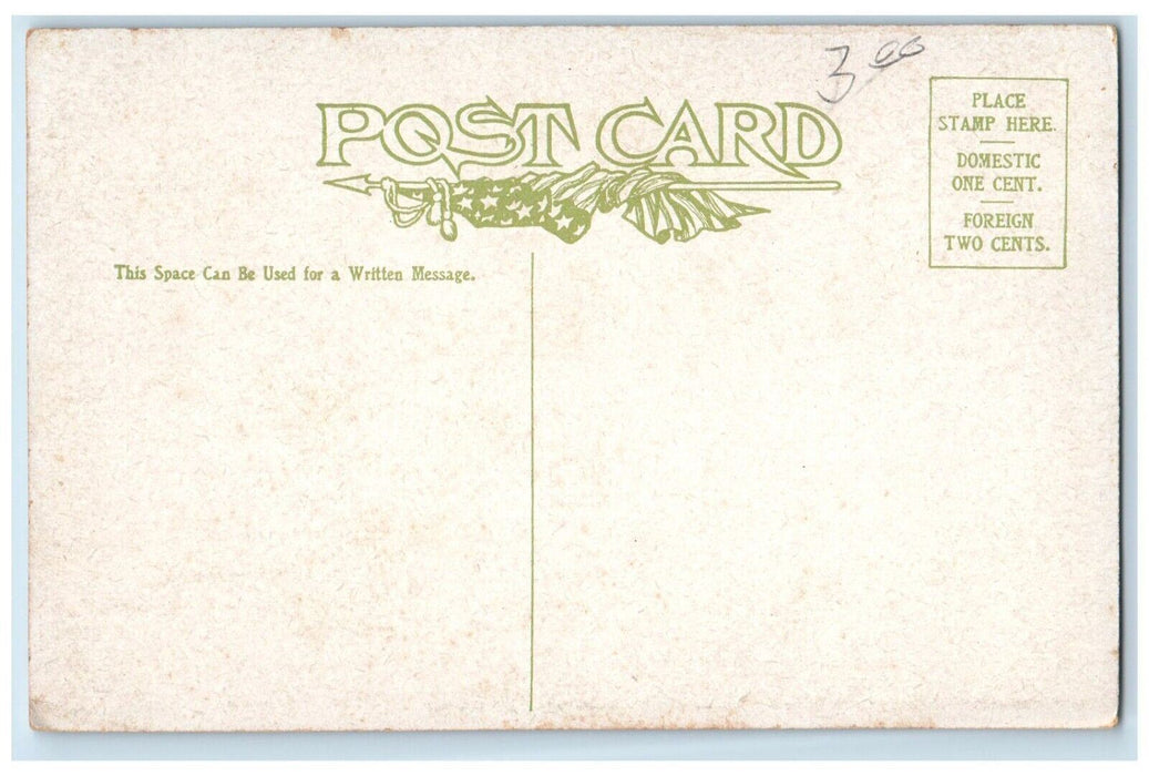 c1910 The Plains Hotel Cheyenne Wyoming WY Antique Unposted Postcard