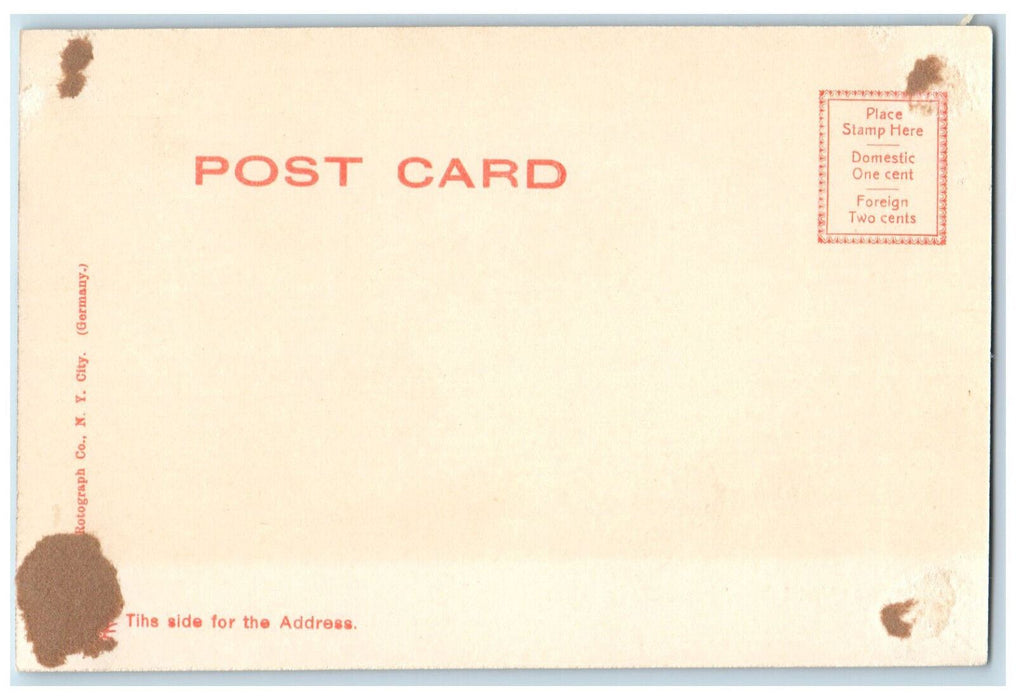 c1905 Marine Ship View Provincetown Massachusetts MA Rotograph Antique Postcard