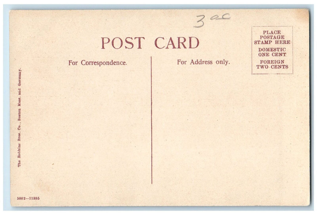 c1910's Grade Crossing Train Bridge Attleboro Massachusetts MA Unposted Postcard