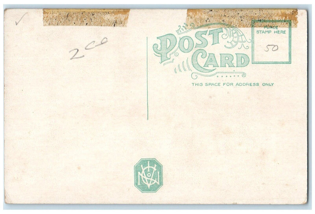 c1920's Pacific Limited at Midlake Ogden Lucin Cut-Off Utah UT Postcard