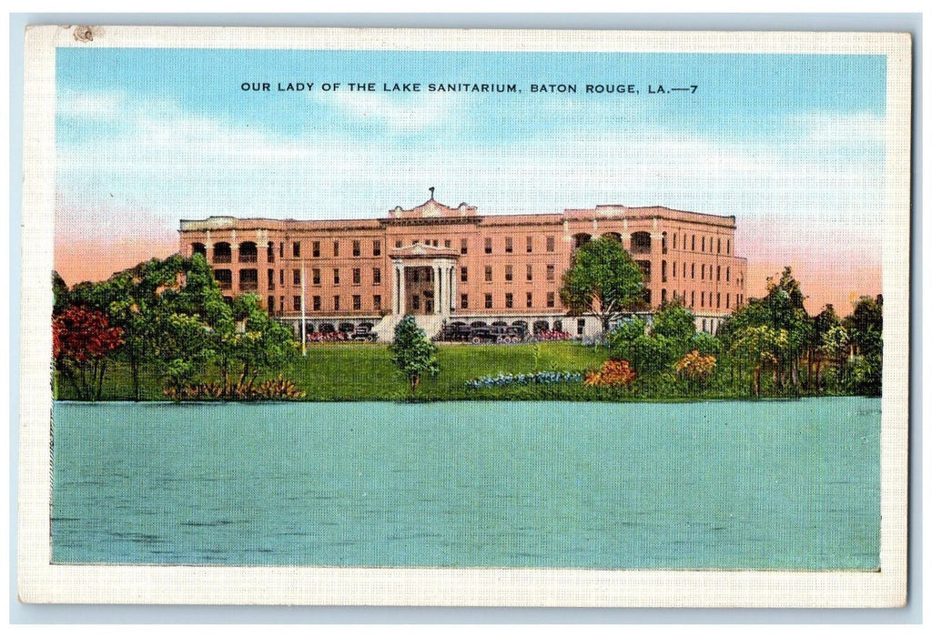 1947 Our Lady Of The Lake Sanitarium Baton Rouge Louisiana LA Unposted Postcard