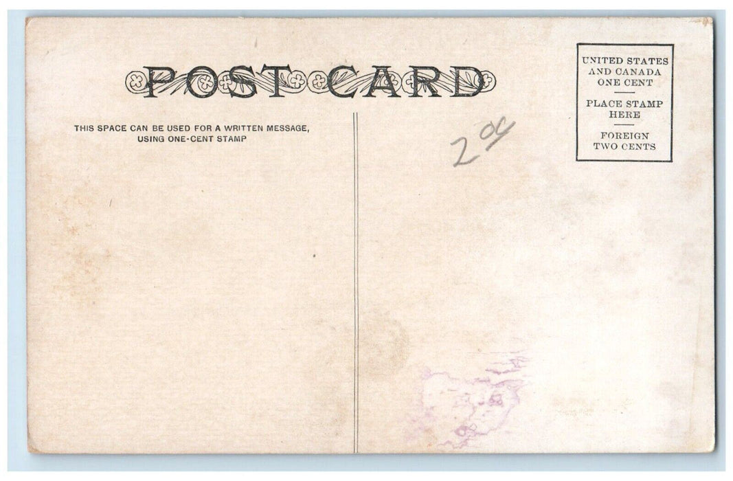 c1910 Carr Fork Houses Small Road Brigham Canyon Mountain Utah UT Postcard