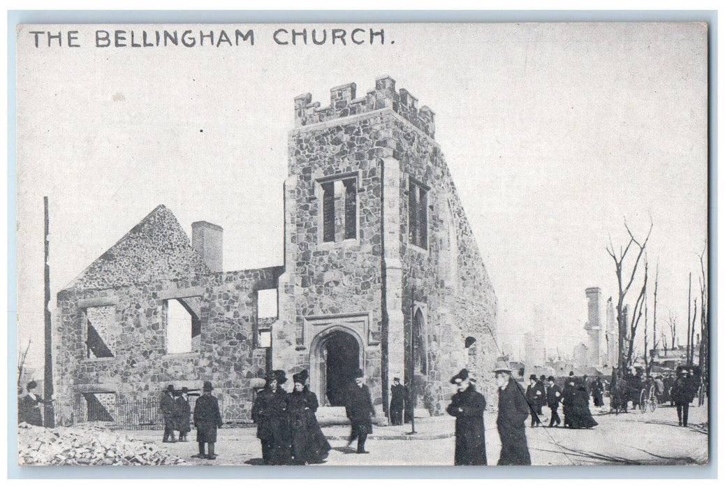 c1940s The Bellingham Church View Whatcom County Washington WA Unposted Postcard