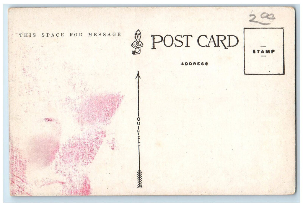 c1950 Union Depot Train Station Passenger Building Cheyenne Wyoming WY Postcard