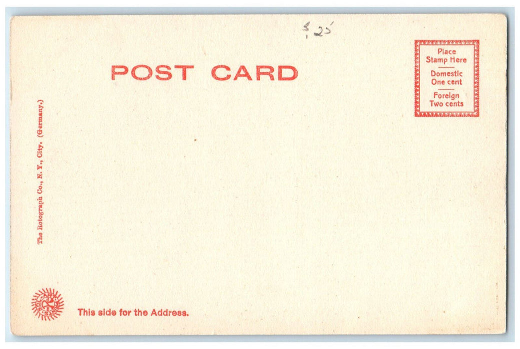 c1905 New York Central Railroad Station Syracuse New York NY Postcard