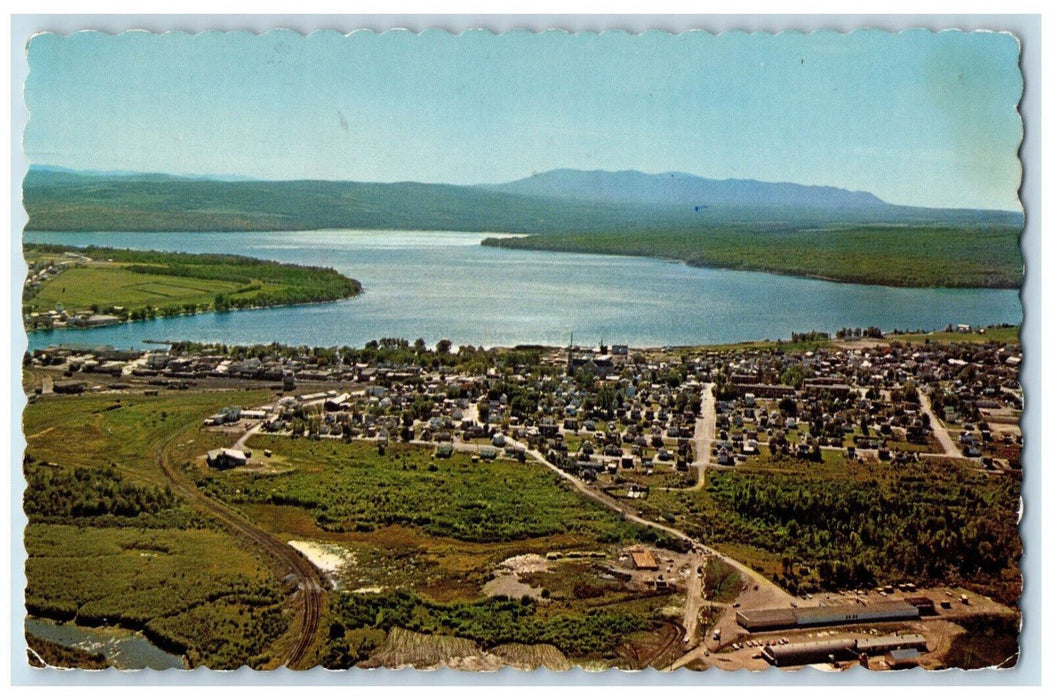 1984 Ville De Lac Megantic Et Son Superbe Lac. Canada Vintage Postcard