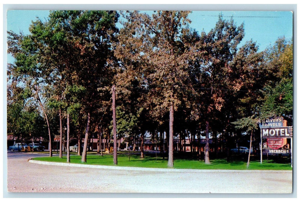 c1960's Gulliver's Travels Motels Hamilton Ontario Canada Vintage Postcard