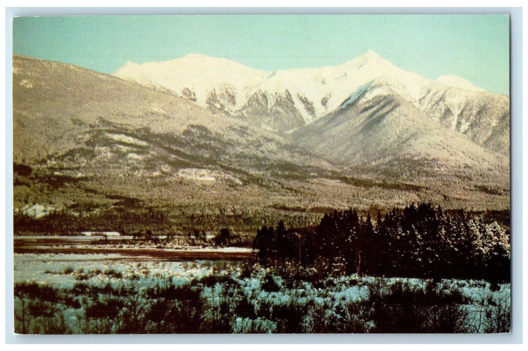 c1950's Cranberry Lake from Highway No. 5 Near Valemount BC Canada Postcard