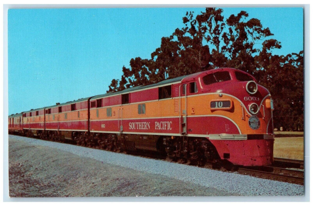 c1960 Southern Pacific Railroad CO. Shasta Daylight Portland Oregon OR Postcard