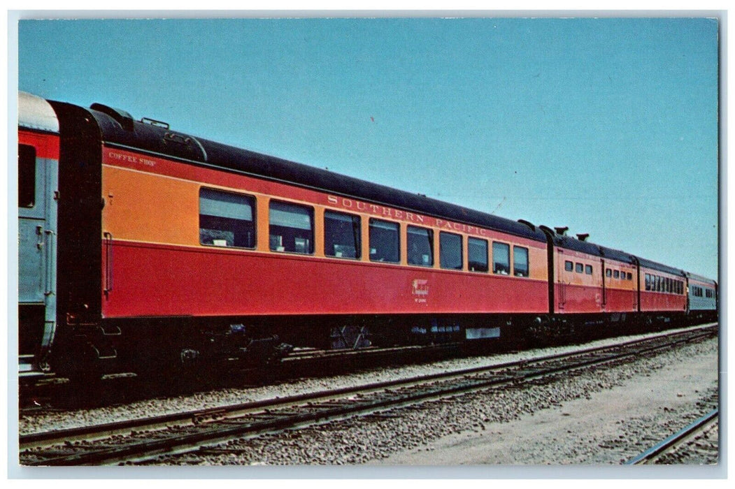 c1960 Southern Pacific Lines Diner-Coffee Coast Daylight San Louis CA Postcard