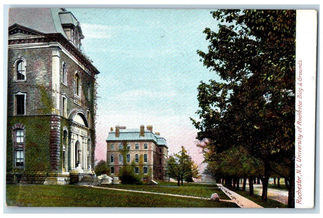c1905 University Of Rochester Bldg. & Grounds Rochester New York NY Postcard