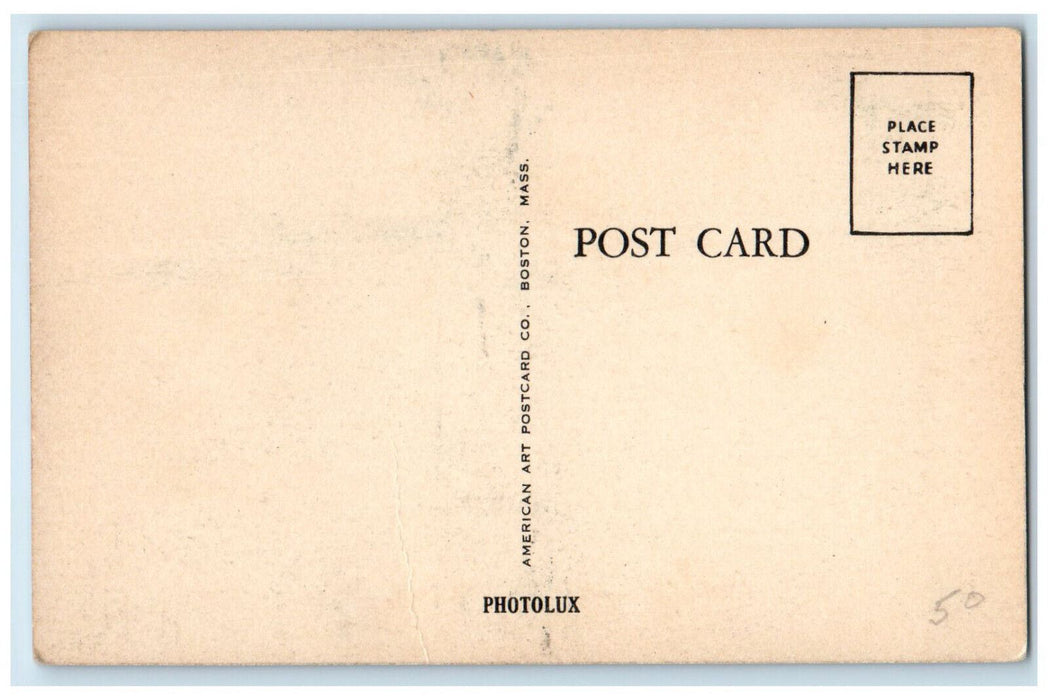 c1910 Bristol Memorial High School Bristol New Hampshire NH Antique Postcard