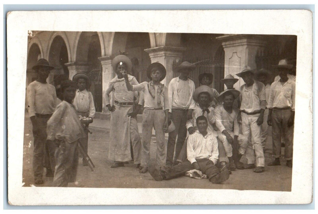 c1910's Child Mazatlan Sinaloa Mexico Unposted Antique RPPC Photo Postcard