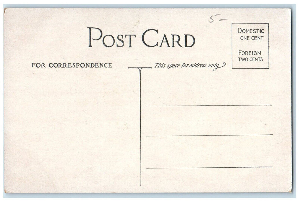 c1910's First Baptist Chruch Street View Worcester Massachusetts MA Postcard