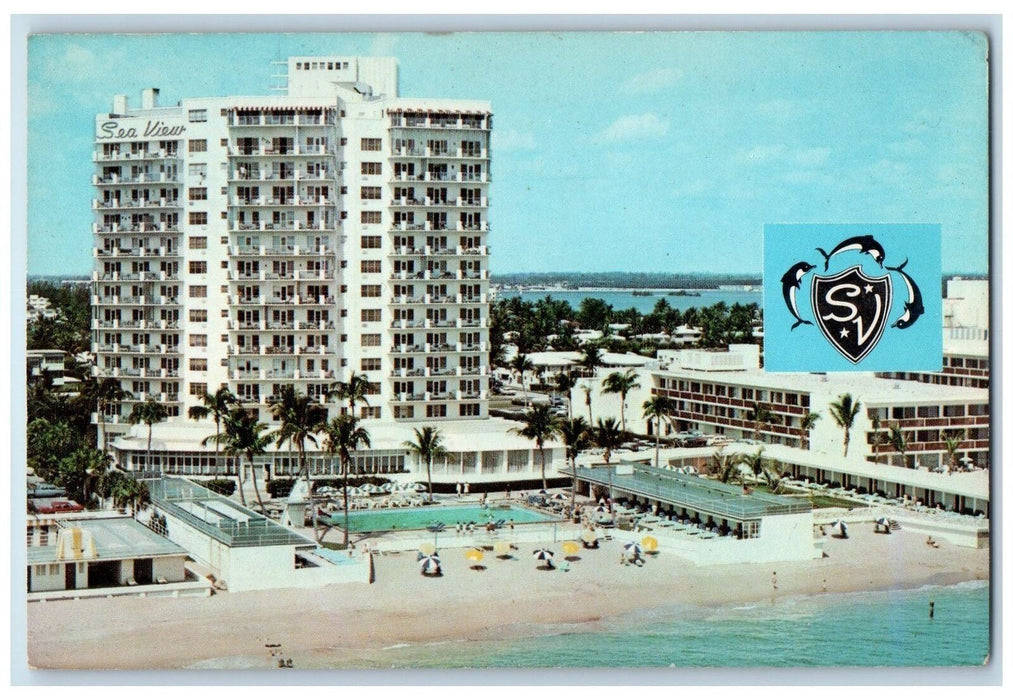 c1960's The Sea View On The Ocean Bal Harbour Miami Beach Florida FL Postcard