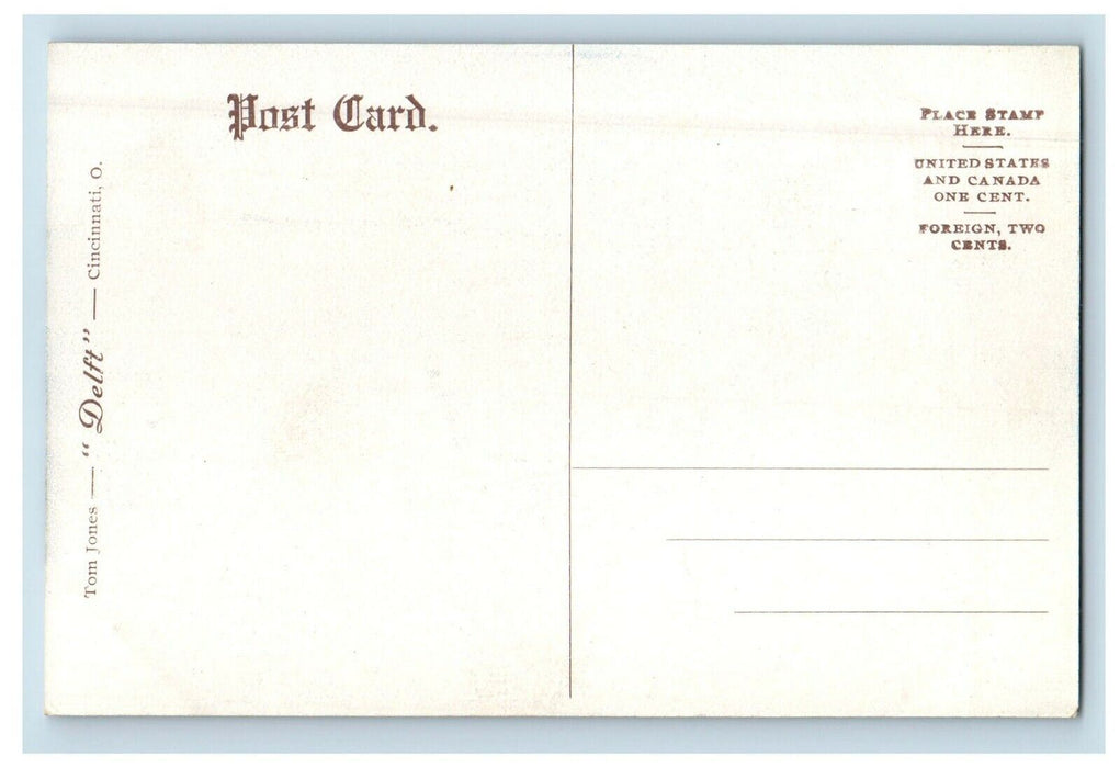 c1910's Topical Tourists Train Railroad Moffat Line Colorado CO Antique Postcard