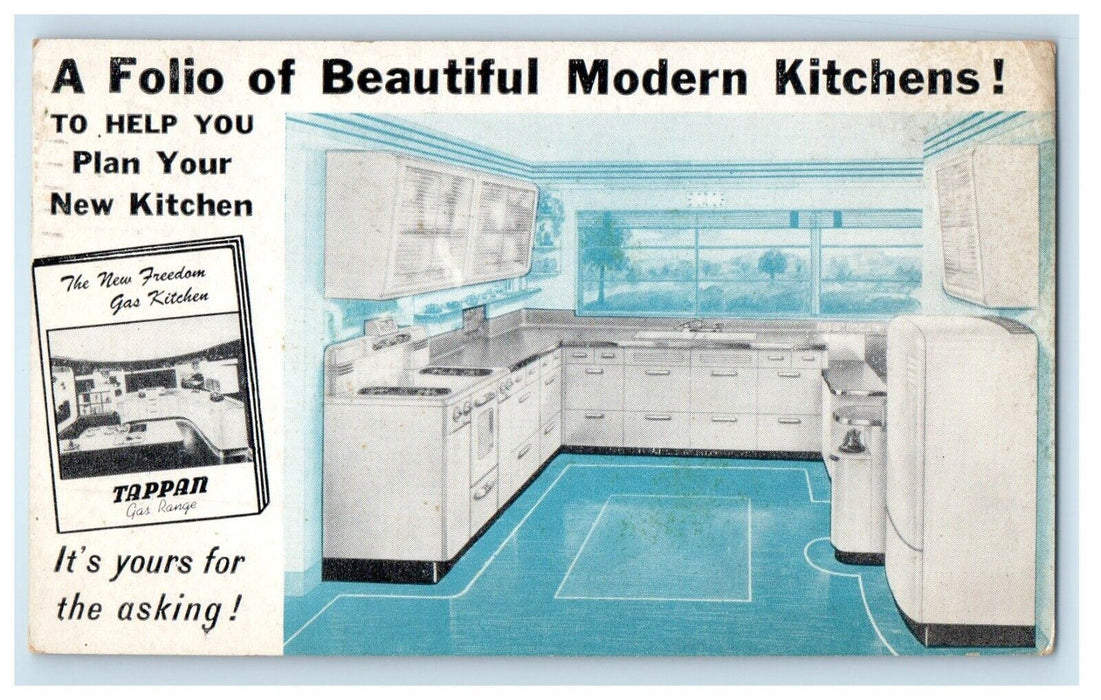 1916 The Freedom Gas Kitchens Modern Arnold Pennsylvania PA Antique Postcard