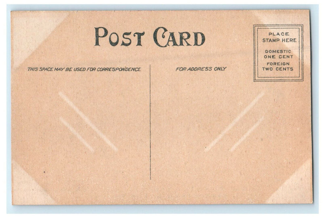 c1910s Main Street, Looking East Manchester, Iowa IA Unposted Antique Postcard