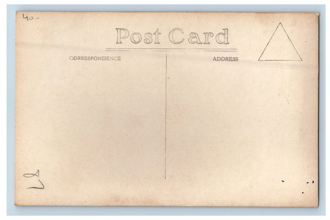 c1920's U.S.S. Pittsburgh At Gibraltar UK, Steamer Ship RPPC Photo Postcard