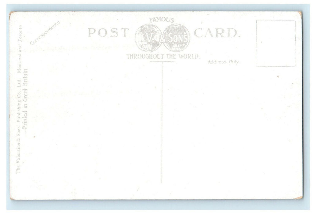 c1910 Drill Hall Quebec Canada CA Foreign V & Sons Unposted Postcard
