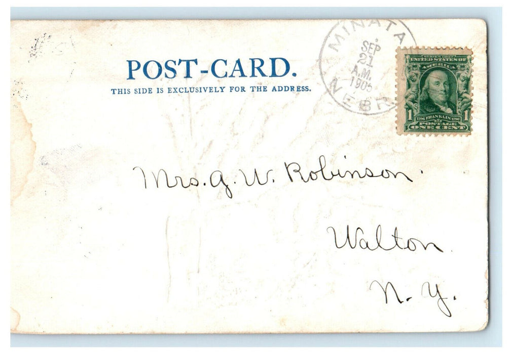 1905 Minatare NE Inspiration Point, Clear Creek Canon Colorado CO Postcard
