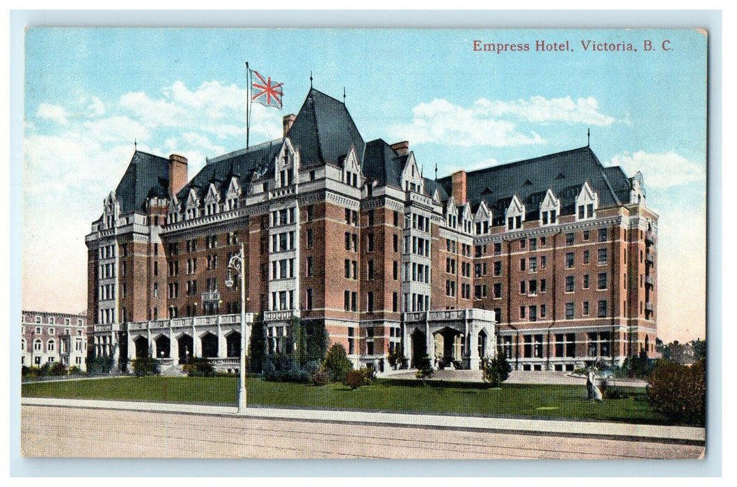 c1910 Empress Hotel, Vancouver BC Canada CA Foreign Unposted Postcard